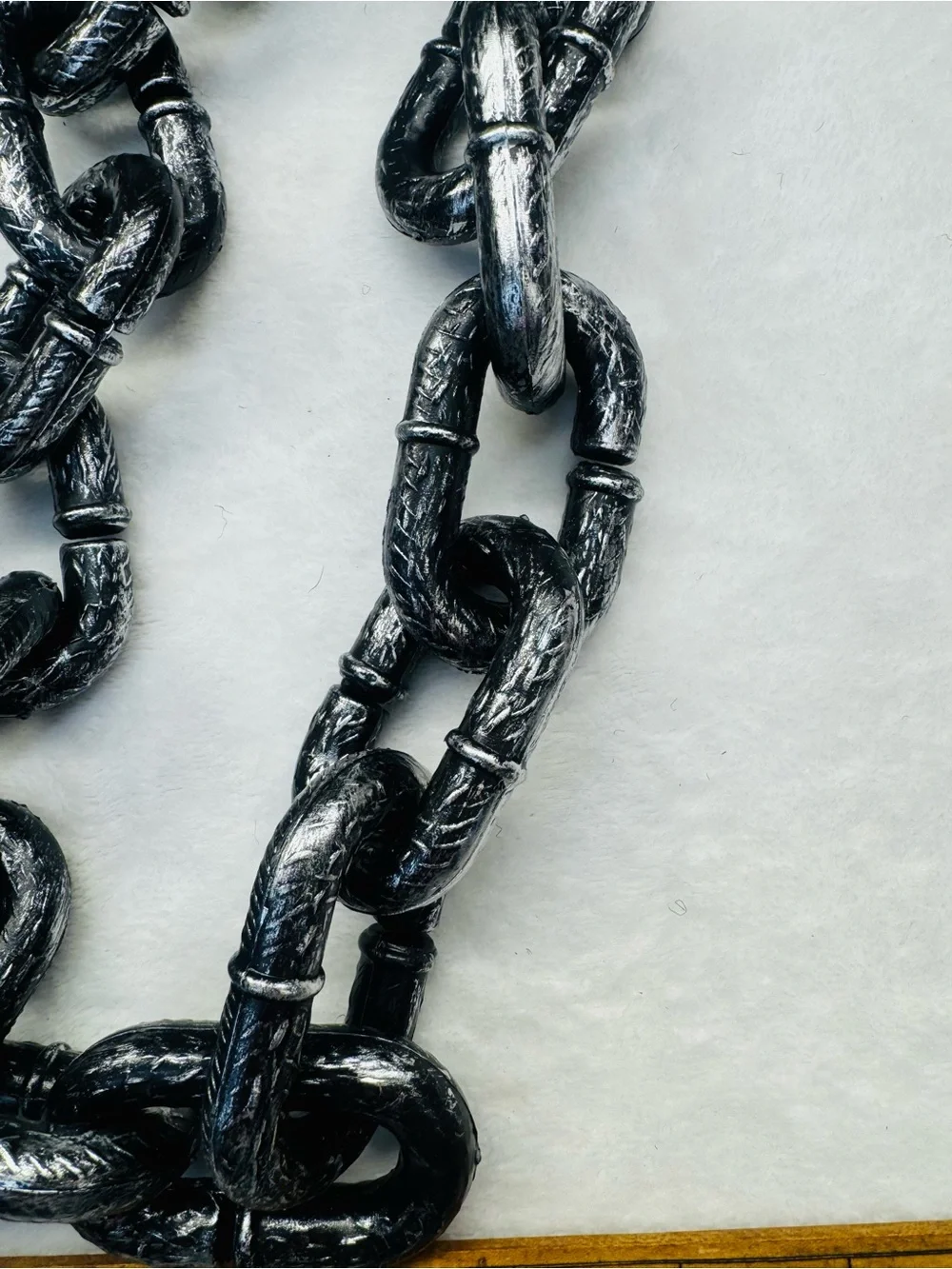 Lightweight Plastic Simulated Chain Prop Costume Accessory 59”